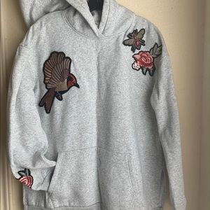 Hm patch hoodie